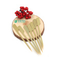 Wholesale Food Grade Eco-friendly Natural Bamboo Teppo Skewer Gun Shaped Flat Teppo Skewer